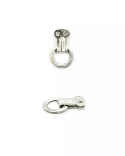 Кольцо ковровое с подв. С-21, С-39 (С39 никель), 100шт арт. АРС-21637-1-АРС0000862401