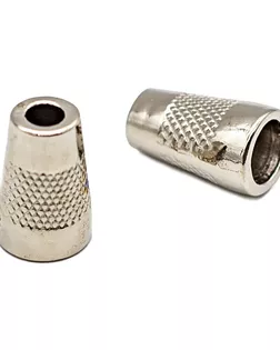 0305-5020 Наконечник 'Колокол' d=5,5/7,5мм, 16*10мм, металл (никель) арт. АРС-21730-1-АРС0000870353