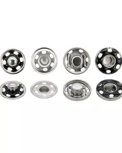 Кнопки пришивные КПР6 д.1,25см (никель/черный) арт. АРС-22611-1-АРС0000975746