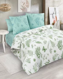 Бязь наб., шир. 220 см,  пл 120+-2. 100% хл. рис 13408/2 Алтай (Компаньон светл.) арт. ХБ-2013-1-Б00528.094