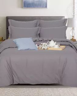 Пододеяльник евро на молнии 215*205 серебро арт. 977 арт. АРТД-4079-1-АРТД0274223