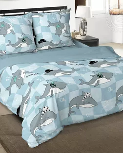 Ткань Гавань бязь набивная 220см рис. 13239-1 арт. АРТД-4799-1-АРТД0285699