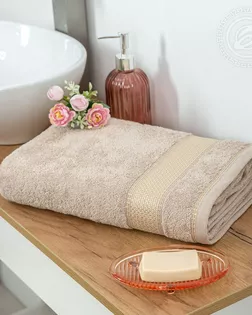 Палитра самойловский текстиль полотенце 70*140 бежевый арт. АРТД-6422-2-АРТД0290074