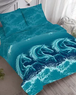 КПБ 2,0 сп., бязь, диз. Посейдон арт. 504 арт. АРТД-6484-1-АРТД0290866