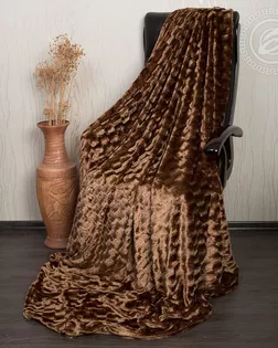 Покрывало меховое 'бурый медведь' 160*210 см, арт. 2811 арт. АРТД-832-1-АРТД0241635