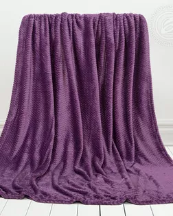 Плед флисовый 'роскошь' 220*200, сирень арт. 20/2 арт. АРТД-5545-2-АРТД0255614