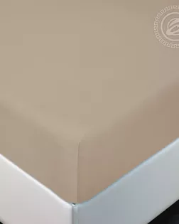 Простыня трик. на резинке 140*200 арт. 253 какао арт. АРТД-3232-1-АРТД0245131