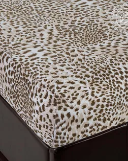 Простыня трик. на резинке 140*200 арт. 253 леопард арт. АРТД-3091-1-АРТД0232024