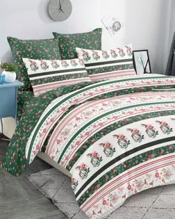 Поплин набивной  шир.220  100 % хл.  пл.115+-5   рис 1163  А+Б арт. ПК-2162-1-Б00475.115