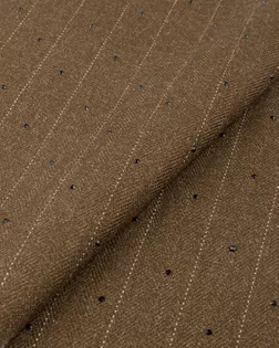 Костюмная поливискоза жаккард со стразами полоска арт. К-83-1-26398.001