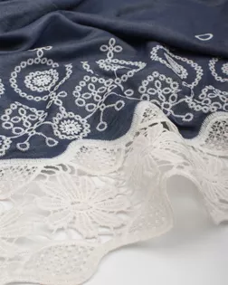 Джинс стрейч вышивка арт. ДЖВ-4-1-21375.002