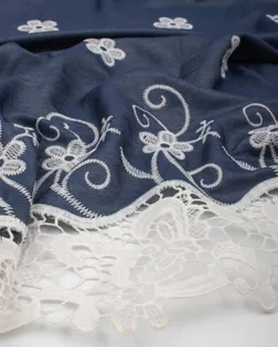 Джинс стрейч вышивка арт. ДЖВ-6-1-21375.004