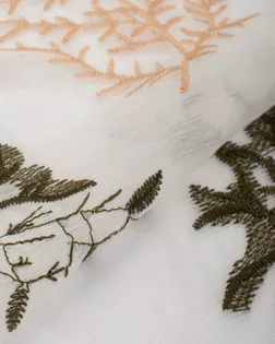 Шифон крэш с вышивкой арт. ШВ-19-2-25145.002