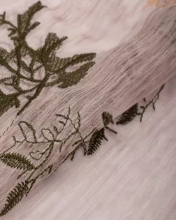 Шифон крэш с вышивкой арт. ШВ-19-1-25145.001