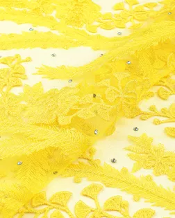 Вышивка на сетке с люрексом и стразами арт. СВС-109-2-26300.002