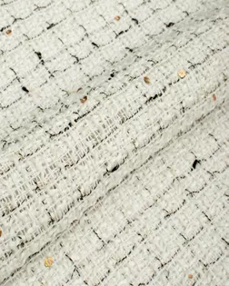 Букле с люрексом и пайеткой арт. БКЛ-57-1-25759.001