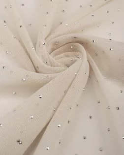 Сетка-стрейч со стразами арт. ТСС-45-2-24378.002 Сетка-стрейч со стразами арт. ТСС-45-2-24378.002