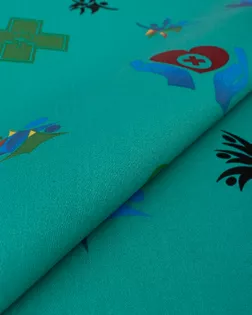 Хлопок-сатин принт Атори, 230г/м.п. арт. ХЛП-164-2-24379.002