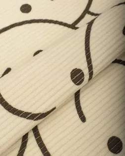 Вельвет стрейч принт арт. ВВ-63-1-25464.003