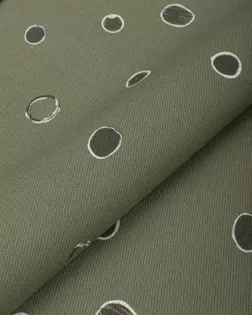 Костюмная твил стрейч принт арт. КЛ-423-1-25154.022