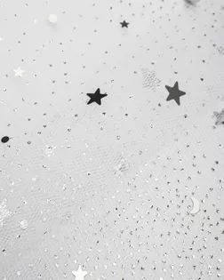 Сетка декоративная "Звезды", 45 гр/м.кв. арт. СД-420-1-25672.001