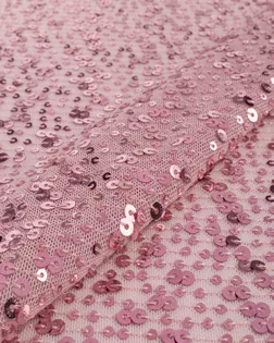 Пайетка на сетке, 210г/м.п. арт. ПАЙ-128-4-24402.004