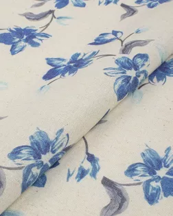 Плательный лен - вискоза принт арт. ЛН-325-1-26597.013