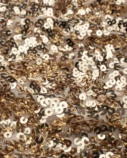 Пайетка на сетке, 415г/м.п. арт. ПАЙ-126-5-24399.005