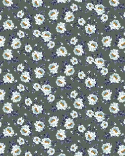 Рогожка 150 см набивная арт 904 "Тейково" рис 29263/4 "Пиония" арт. РЖК-330-1-1949.089