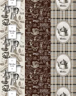 Рогожка 150 см набивная арт 904 "Тейково" рис 29246/1 "Кофейный аромат" арт. РЖК-324-1-1949.086