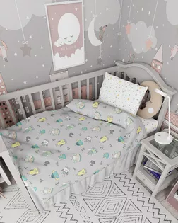 Поплин 150 ш. 105 гр. Цыпа рис. 7384/1 арт. ПДУ-28-1-Б00409.002