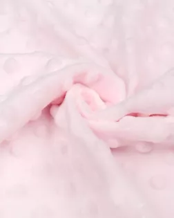 Вельбоа.FDY VELBOA WITH BUBBLE 240GSM 180СМ pink арт. ТК10-2-4-ВЛ-01-029-РЗ