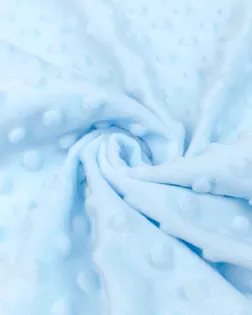 Вельбоа.FDY VELBOA WITH BUBBLE 240GSM 180СМ blue арт. ТК10-2-1-ВЛ-01-029-ГЛ