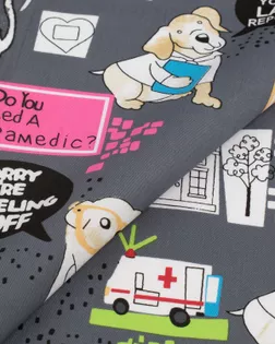 Хлопок-сатин "Атори" принт арт. ХЛП-177-1-24379.016