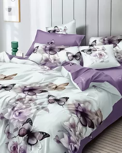 Поплин наб. ш.220см, пл.110+/-5гр/м2, рис.F-82010  А+В арт. ПК-2655-1-Б00239.284