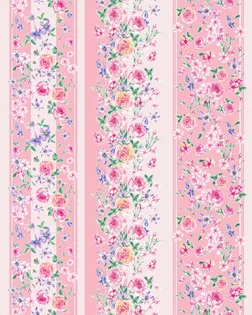 Пионы (Рогожка набивная) арт. РЖК-276-1-Б00055.009