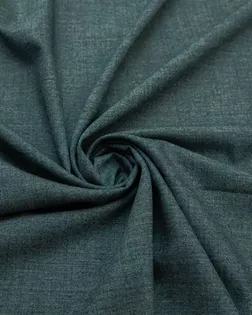 Двухсторонняя костюмная ткань в мелкую клеточку, цвет темно-зеленый с белым арт. ГТ-8230-1-ГТ-17-10092-4-21-1