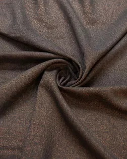 Костюмная ткань  в узкую горизонтальную полоску с люрексом, в коричневых тонах арт. ГТ-6829-1-ГТ-17-8597-3-21-3