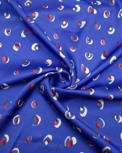 Плательная ткань с сатиновым эффектом, цвет синий арт. ГТ-8548-1-ГТ-28-10487-2-21-1