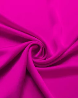 Двухсторонняя плательная ткань Кади, цвет насыщенный розовый арт. ГТ-7513-1-ГТ-28-9391-1-26-1