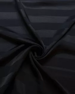 Плательная ткань в широкую горизонтальную полоску, цвет темно-синий арт. ГТ-7635-1-ГТ-28-9501-3-30-1