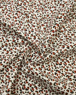 Костюмно-плательный хлопок белого цвета с принтом арт. ГТ-8762-1-ГТ-38-10498-2-21-1