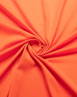 Кулирная гладь однотонная, цвет апельсиновый арт. ГТ-7437-1-ГТ-53-9120-1-24-1