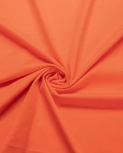 Кулирная гладь хлопковая однотонная, цвет оранжевый арт. ГТ-7723-1-ГТ-53-9297-1-24-1