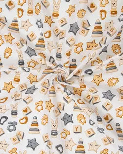 Муслин наб 135 ш. 100+-5 гр. 100% хлопок Игрушки   рис.7514/1 арт. МЛН-184-1-Б00454.041