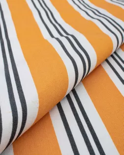 Ткань плательная джинс "Тенсел" принт полосы арт. ДЖ-2-1-20562.082