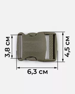 Фастекс ш.3,8см 50шт (хаки) арт. ФАС-72-1-47797.001