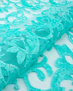 Кружевное полотно (сетка) с пайеткой арт. ПАЙ-105-4-22174.008