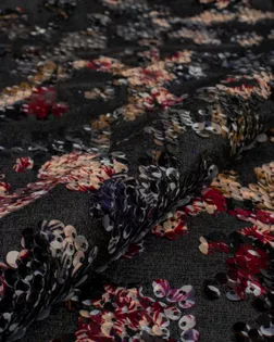 Бархат с пайетками 0,4 см арт. Б-80-1-21741.004