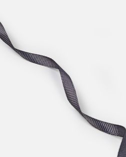 Лента репсовая ш.0,6см 91,4м черный арт. ЛОР-128-6-45982.006